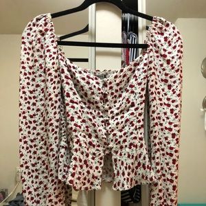 Reformation Floral Blouse ISO